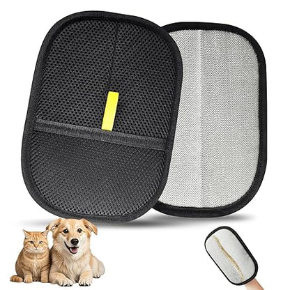 Pet Hair Removal Gloves (Pack of 2)